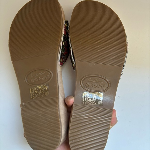 GANNI x DR. Scholl’s Sandals In Flower Beet Red Size Sz 7 - Picture 3 of 7